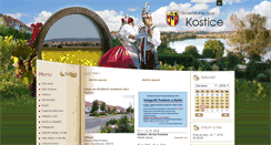 Desktop Screenshot of kostice.cz